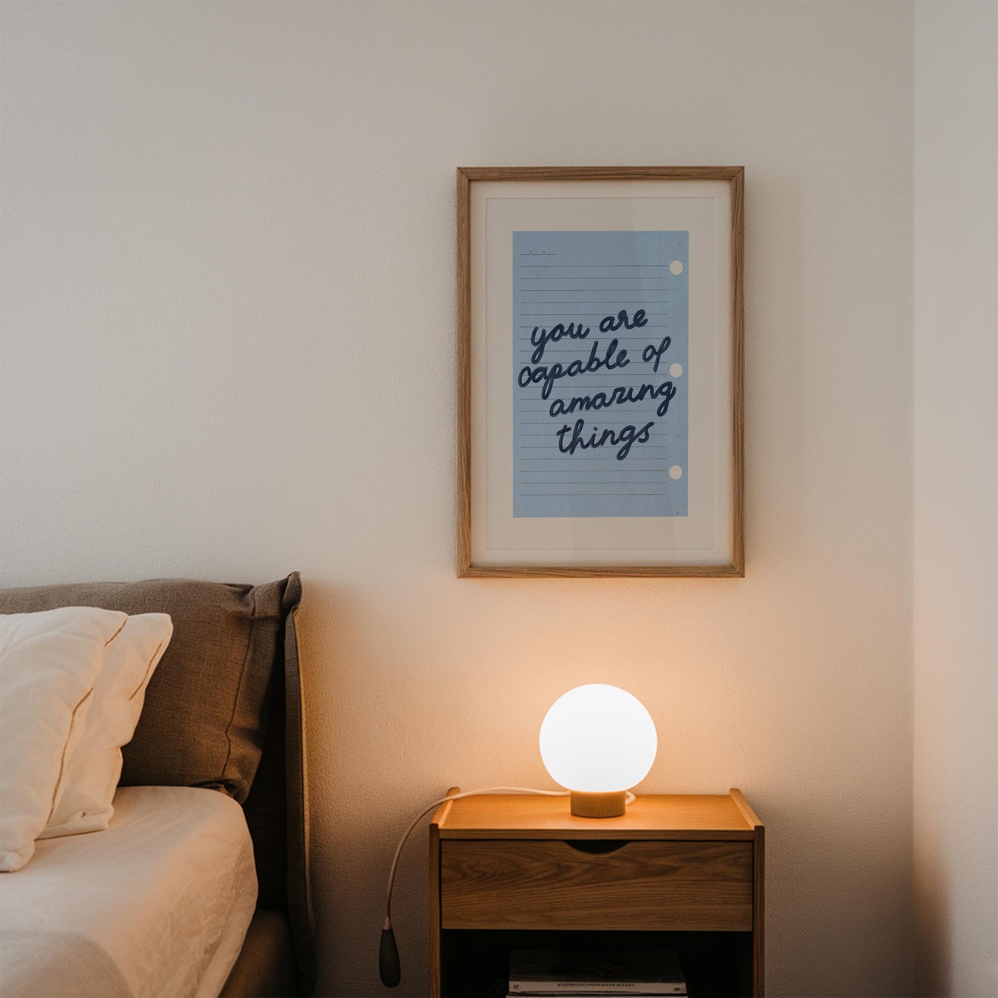 You Are Capable Of Amazing Things Print