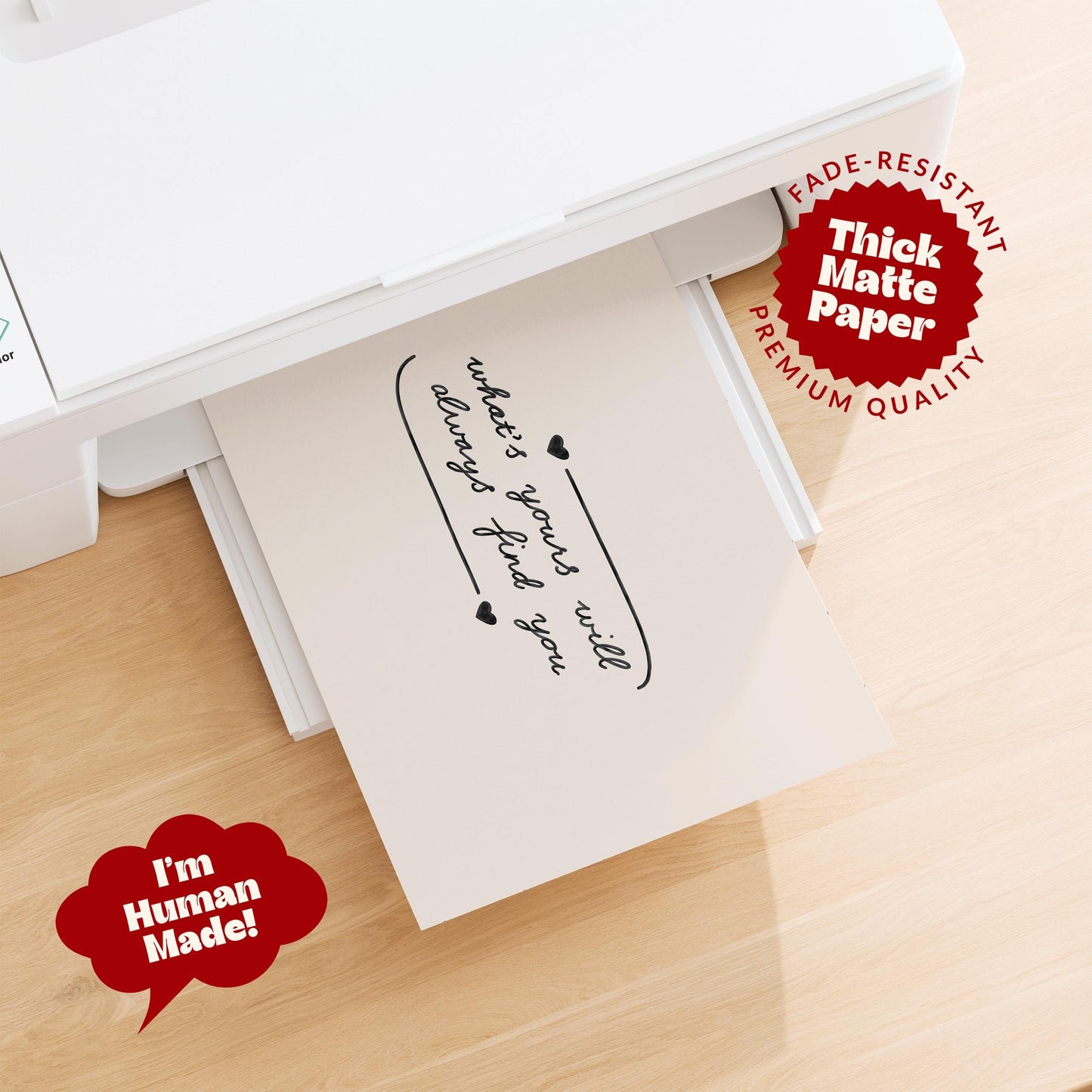 What's Yours Will Find You Print