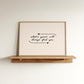What's Yours Will Find You Print