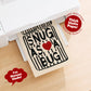 Snug As A Bug Print - Black