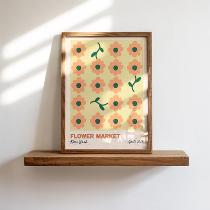 NYC Flower Market Print