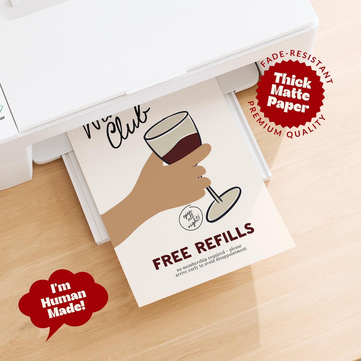 Wine Club Print