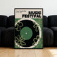 Retro Vinyl Festival Print