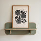 You Me and the Sea Print