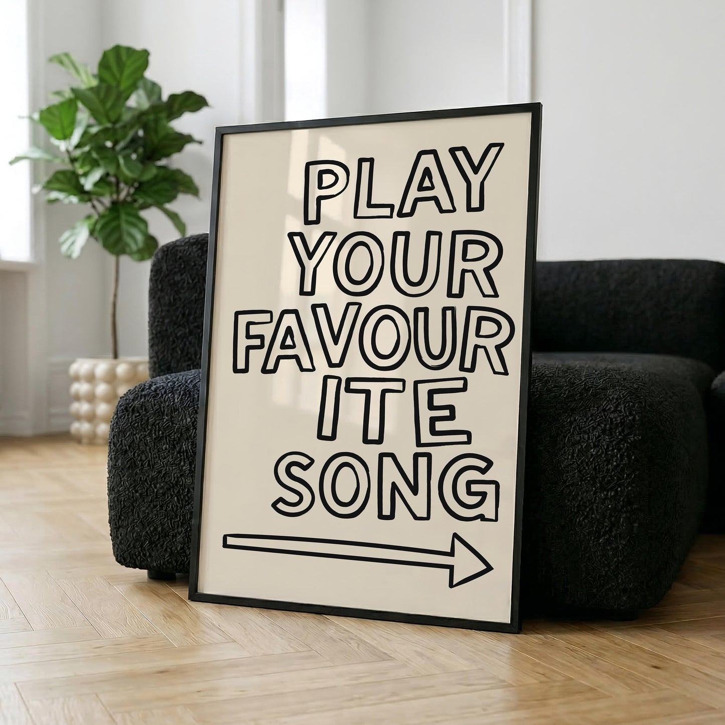 Play Your Favourite Song Print