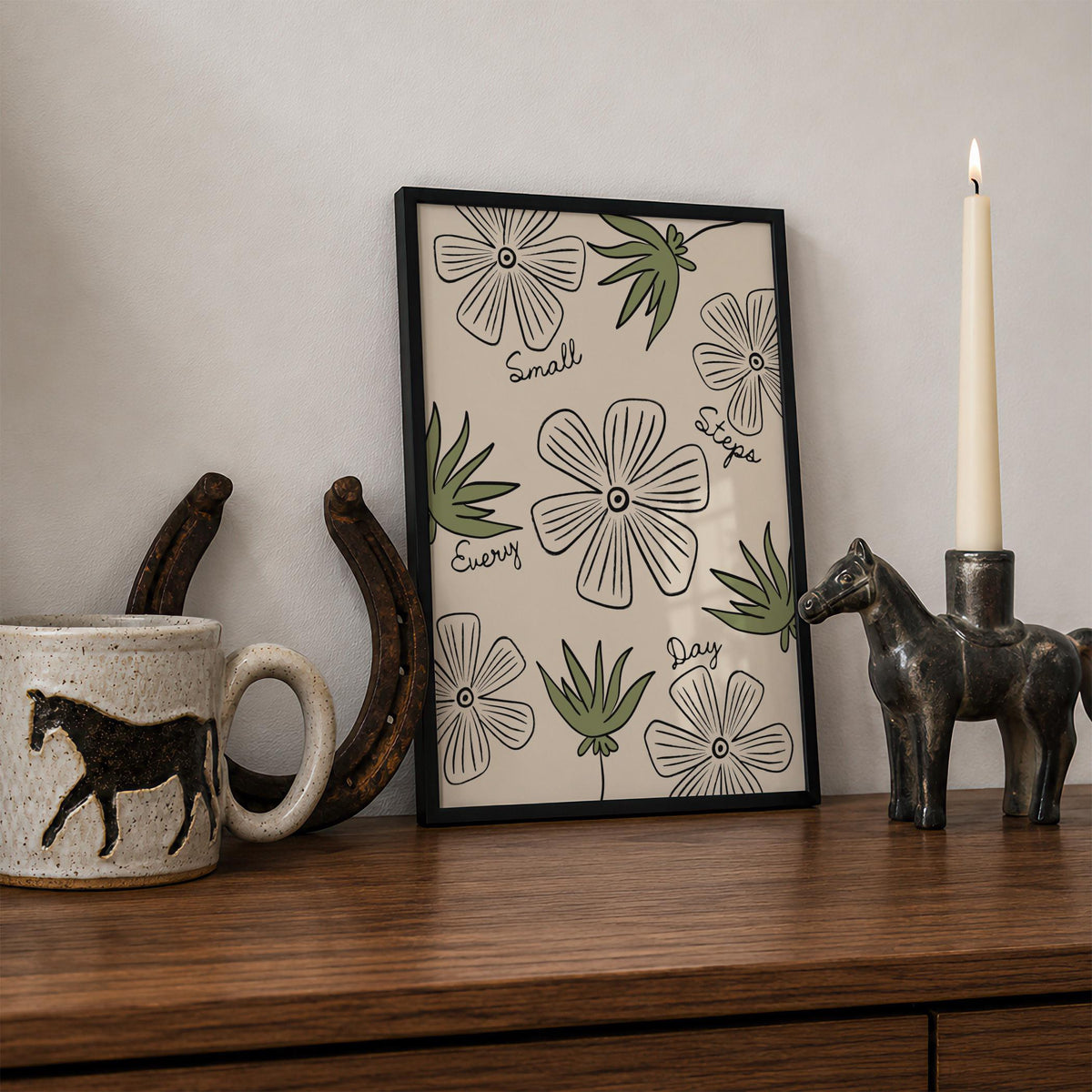 Green Therapy Office Print