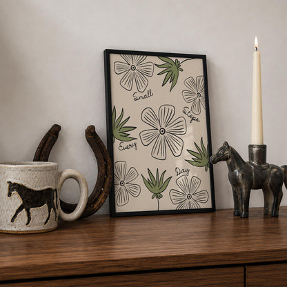 Green Therapy Office Print