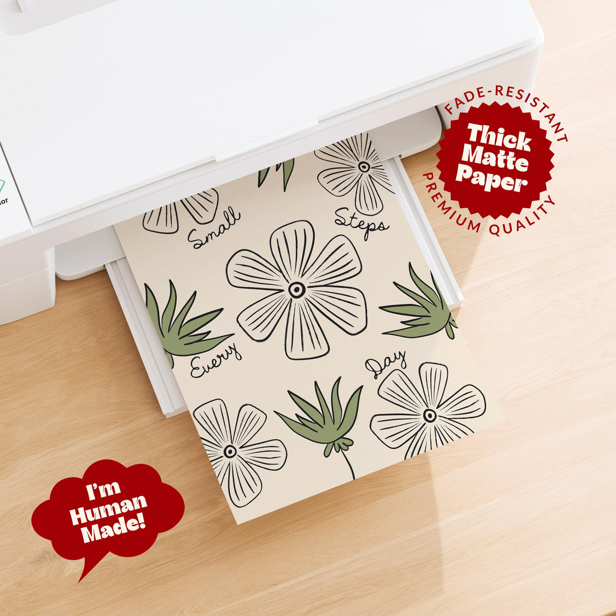 Green Therapy Office Print