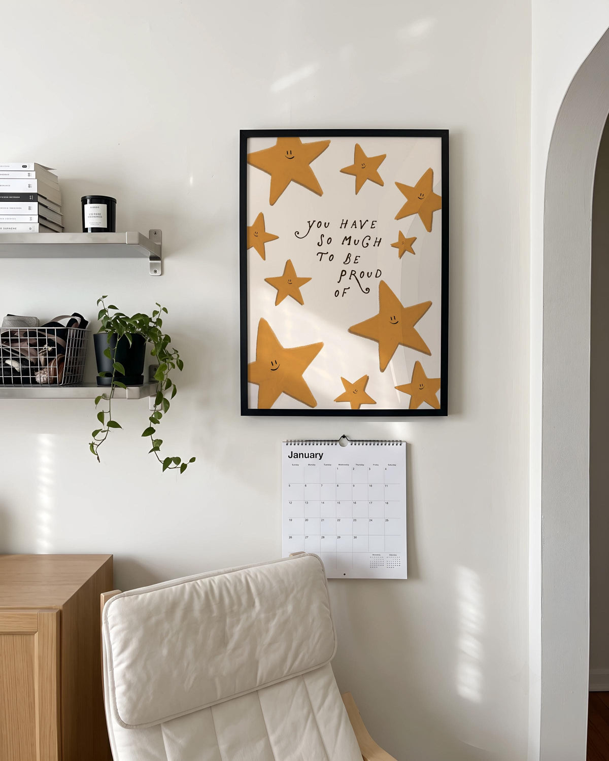 Proud Positive Affirmation Wall Art