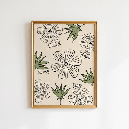 Green Therapy Office Print