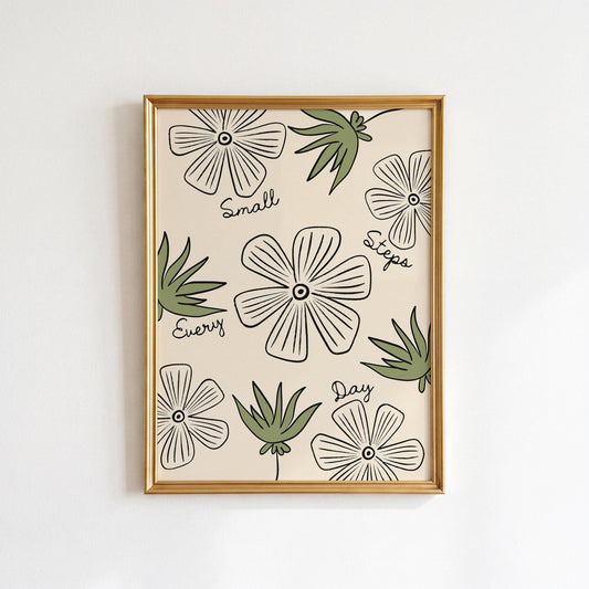 Green Therapy Office Print