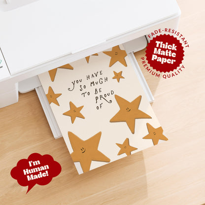 Proud Positive Affirmation Wall Art