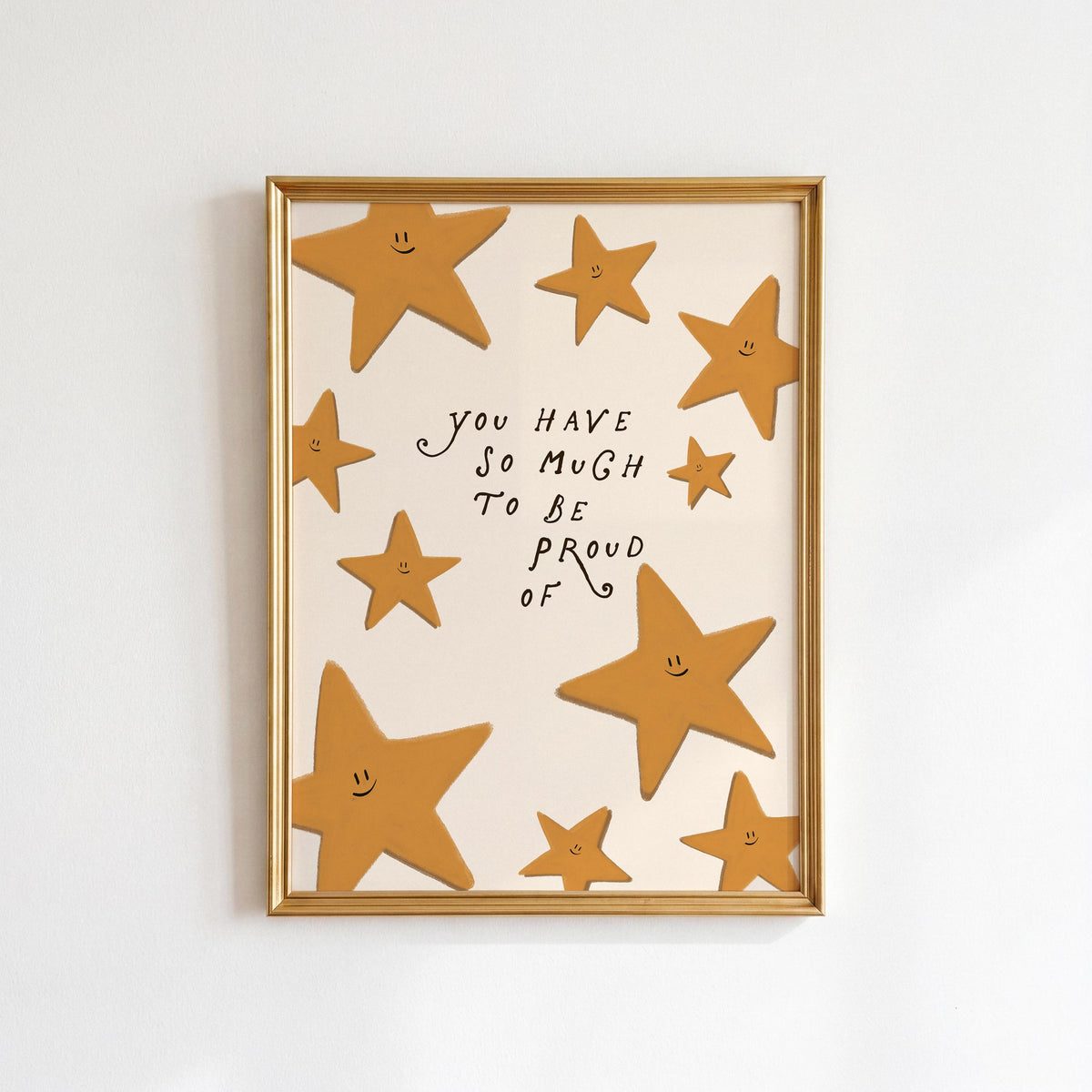 Proud Positive Affirmation Wall Art