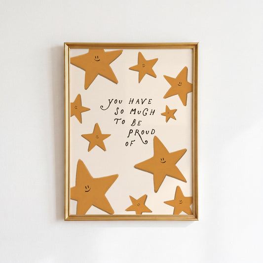 Proud Positive Affirmation Wall Art