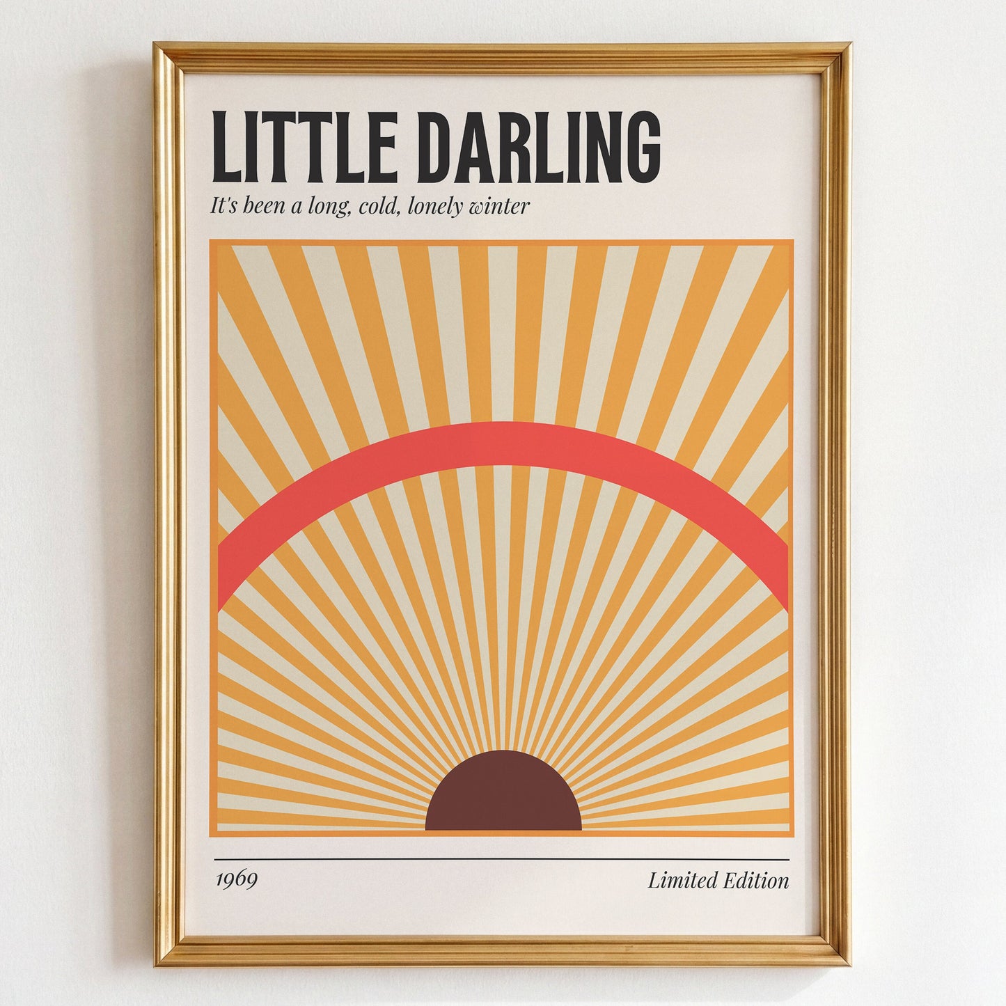 Here Comes The Sun Print