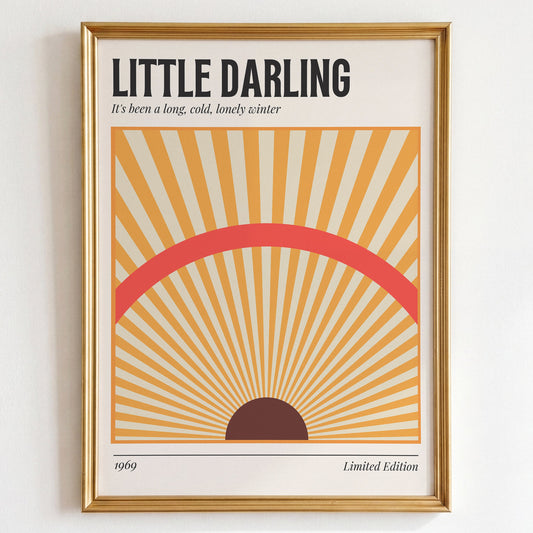 Here Comes The Sun Print