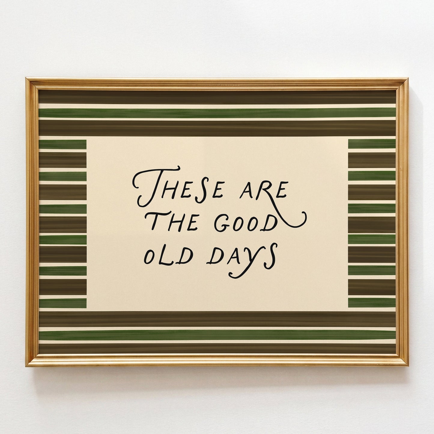Good Old Days Print